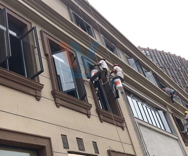 EPS線條施工現(xiàn)場(chǎng)實(shí)拍